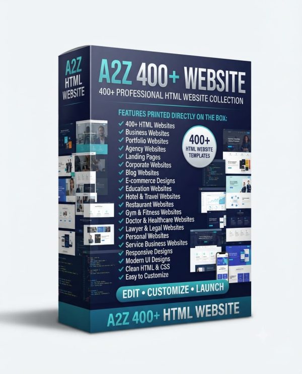 400+ HTML Websites
