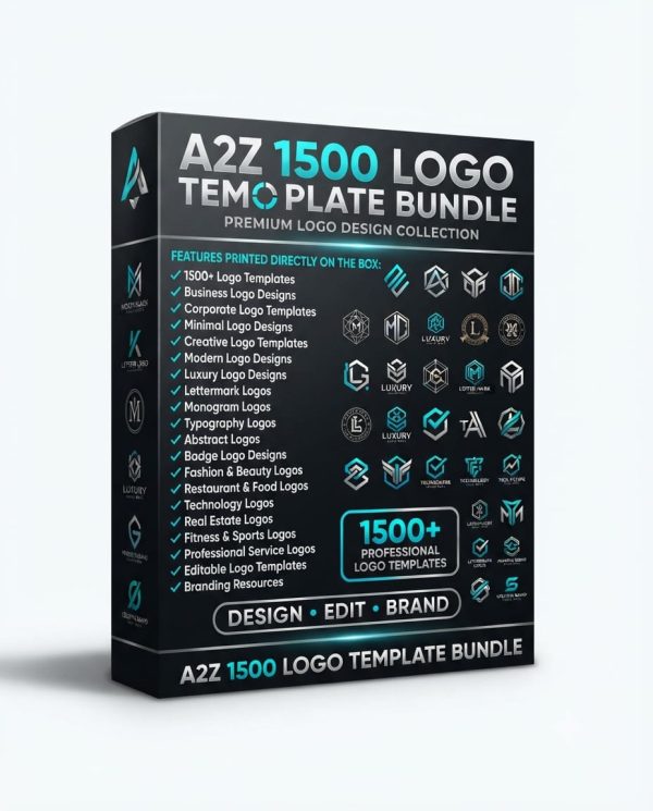 1500 Logo Templates Bundle