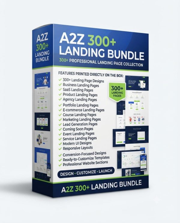 300+ Landing Pages Bundle